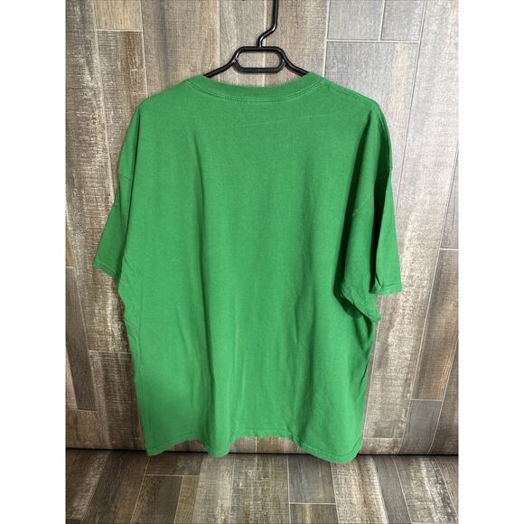 Cheech & Chong's Up‎ In Smoke Graphic T-Shirt Green Men's Size 2XL - Picture 2 of 5